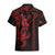 Hawaiian Tribal Hawaiian Shirt Polynesian Kakau Turtle - Red LT9 - Polynesian Pride