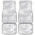 Lotu Tamaiti Samoa Siapo Car Mats White Sunday With Teuila Torch Ginger