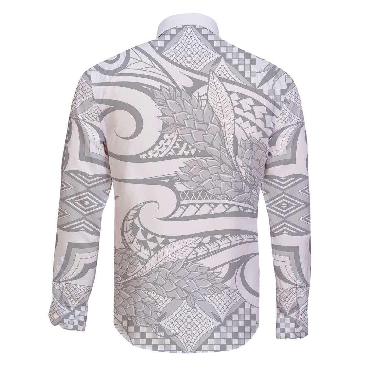 Lotu Tamaiti Samoa Siapo Family Matching Puletasi and Hawaiian Shirt White Sunday With Teuila Torch Ginger