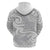 Lotu Tamaiti Samoa Siapo Zip Hoodie White Sunday With Teuila Torch Ginger