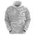 Lotu Tamaiti Samoa Siapo Zip Hoodie White Sunday With Teuila Torch Ginger