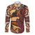 Vintage Samoa Siapo Family Matching Mermaid Dress and Hawaiian Shirt With Teuila Torch Ginger