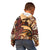 Vintage Samoa Siapo Kid Hoodie With Teuila Torch Ginger