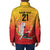 Custom Cricket PNG East Asia-Pacific Padded Jacket Papua New Guinea Rise to Power - Polynesian Pride