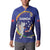 Custom Cricket Samoa East Asia-Pacific Button Sweatshirt Samoa Storming the Limits - Polynesian Pride
