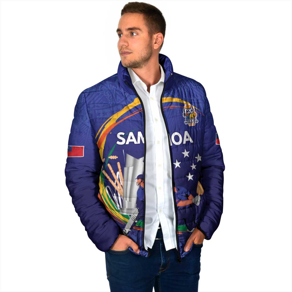 Custom Cricket Samoa East Asia-Pacific Padded Jacket Samoa Storming the Limits LT9 - Polynesian Pride