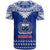 Toa Samoa Christmas T Shirt Samoa Siva Tau Manuia Le Kerisimasi Blue Vibe LT9 - Polynesian Pride