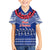 Personalised Toa Samoa Christmas Family Matching Tank Maxi Dress and Hawaiian Shirt Samoa Siva Tau Manuia Le Kerisimasi Blue Vibe LT9 Son's Shirt Blue - Polynesian Pride