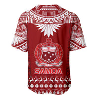 Toa Samoa Christmas Baseball Jersey Samoa Siva Tau Manuia Le Kerisimasi Red Vibe LT9 - Polynesian Pride