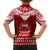 Toa Samoa Christmas Family Matching Tank Maxi Dress and Hawaiian Shirt Samoa Siva Tau Manuia Le Kerisimasi Red Vibe LT9 - Polynesian Pride