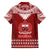 Toa Samoa Christmas Family Matching Tank Maxi Dress and Hawaiian Shirt Samoa Siva Tau Manuia Le Kerisimasi Red Vibe LT9 - Polynesian Pride