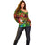 Personalised Vanuatu Joyeux Noel Off Shoulder Sweater Christmas Santas God Yumi LT9 - Polynesian Pride
