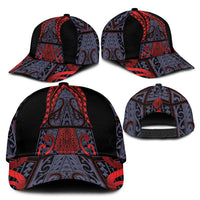 New Zealand Classic Cap Maori Kiwiana Pattern Tukutuku Motif
