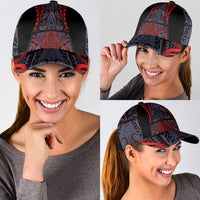 New Zealand Classic Cap Maori Kiwiana Pattern Tukutuku Motif