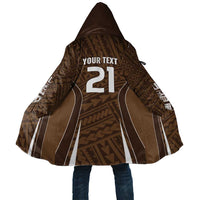 Custom Oceania Football Bula Fiji Cloak Polynesian Tribal Pattern