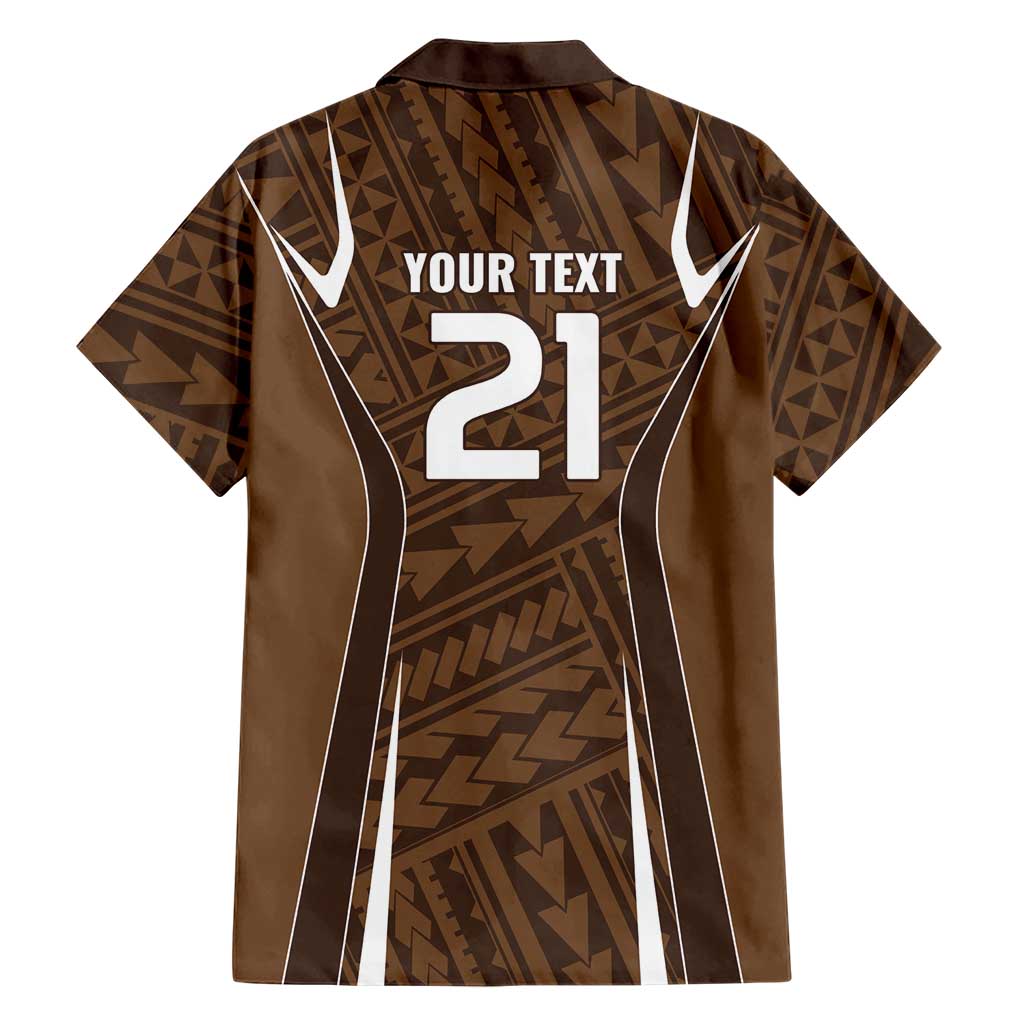 Custom Oceania Football Bula Fiji Hawaiian Shirt Polynesian Tribal Pattern LT9 - Polynesian Pride