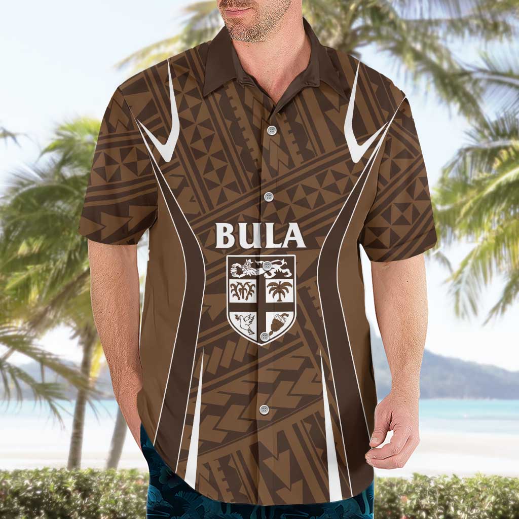 Custom Oceania Football Bula Fiji Hawaiian Shirt Polynesian Tribal Pattern LT9 - Polynesian Pride
