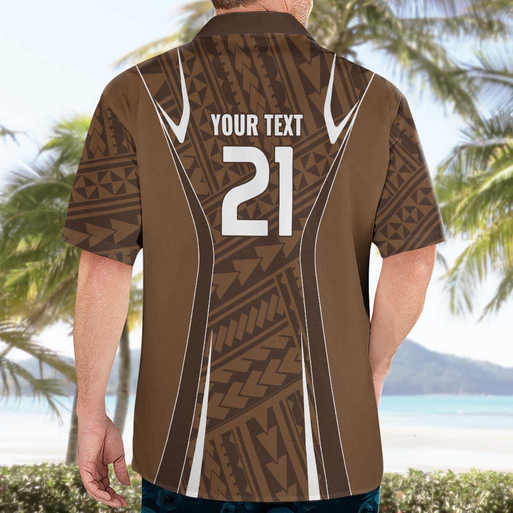 Custom Oceania Football Bula Fiji Hawaiian Shirt Polynesian Tribal Pattern LT9 - Polynesian Pride