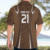 Custom Oceania Football Bula Fiji Hawaiian Shirt Polynesian Tribal Pattern LT9 - Polynesian Pride