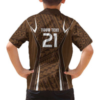 Custom Oceania Football Bula Fiji Hawaiian Shirt Polynesian Tribal Pattern LT9 - Polynesian Pride