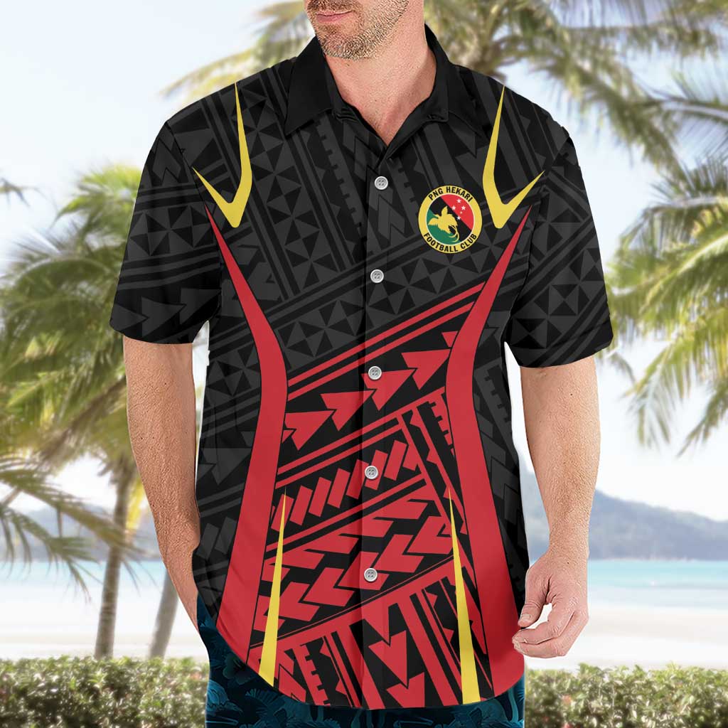 Custom Oceania Football Papua New Guinea Hawaiian Shirt Polynesian Tribal Pattern LT9 - Polynesian Pride