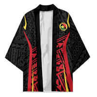 Custom Oceania Football Papua New Guinea Kimono Polynesian Tribal Pattern