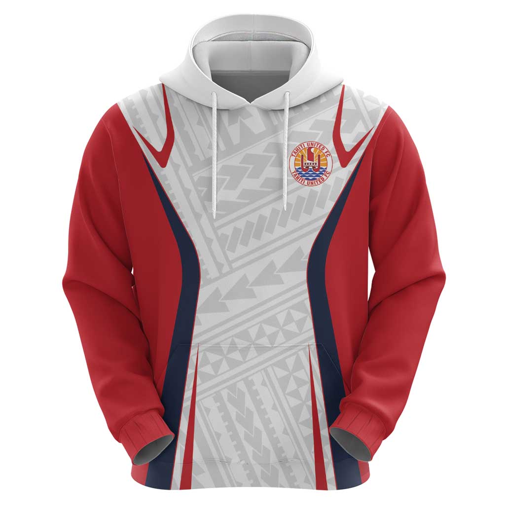 Custom Oceania Football Tahiti Hoodie Polynesian Tribal Pattern LT9 - Polynesian Pride