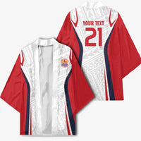 Custom Oceania Football Tahiti Kimono Polynesian Tribal Pattern