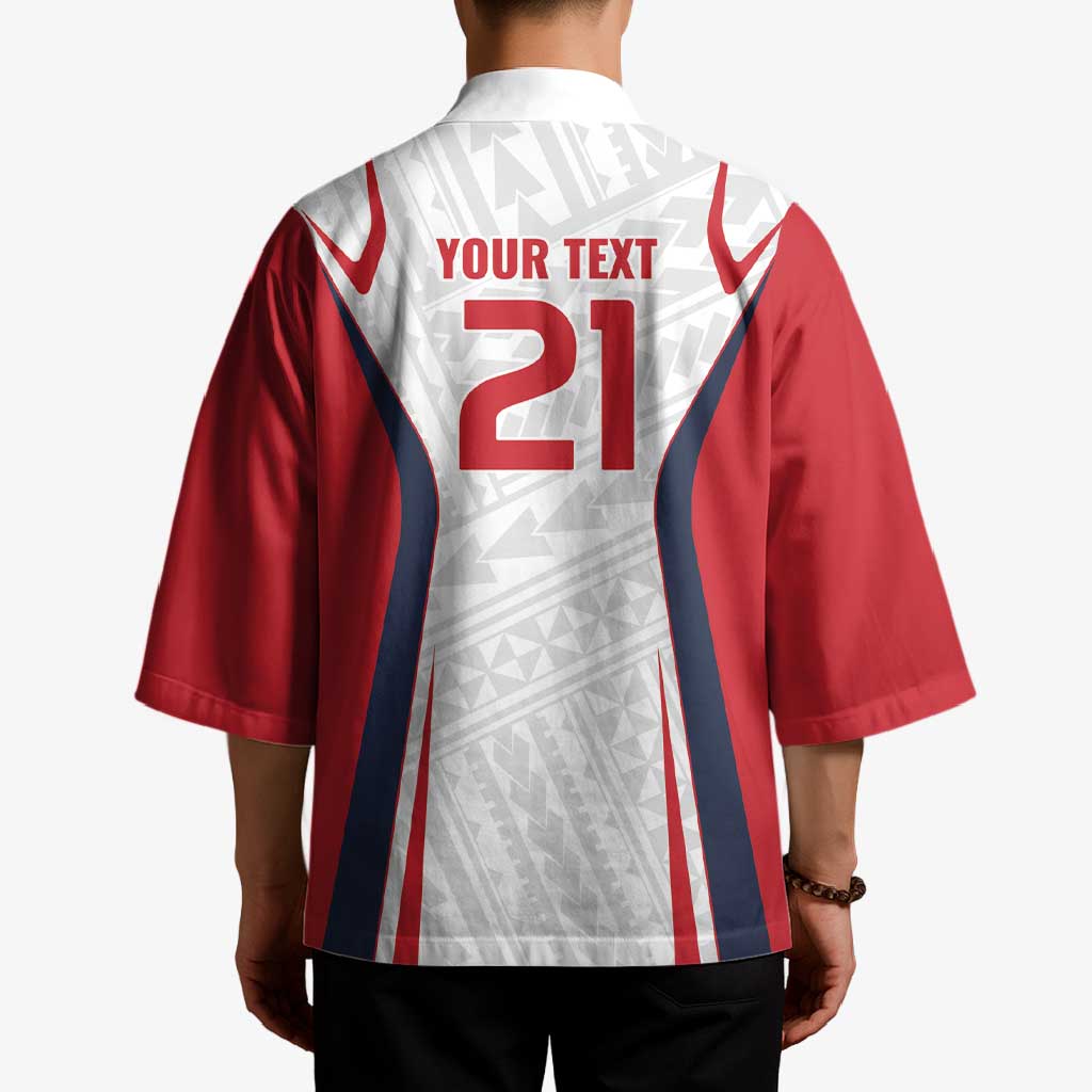 Custom Oceania Football Tahiti Kimono Polynesian Tribal Pattern
