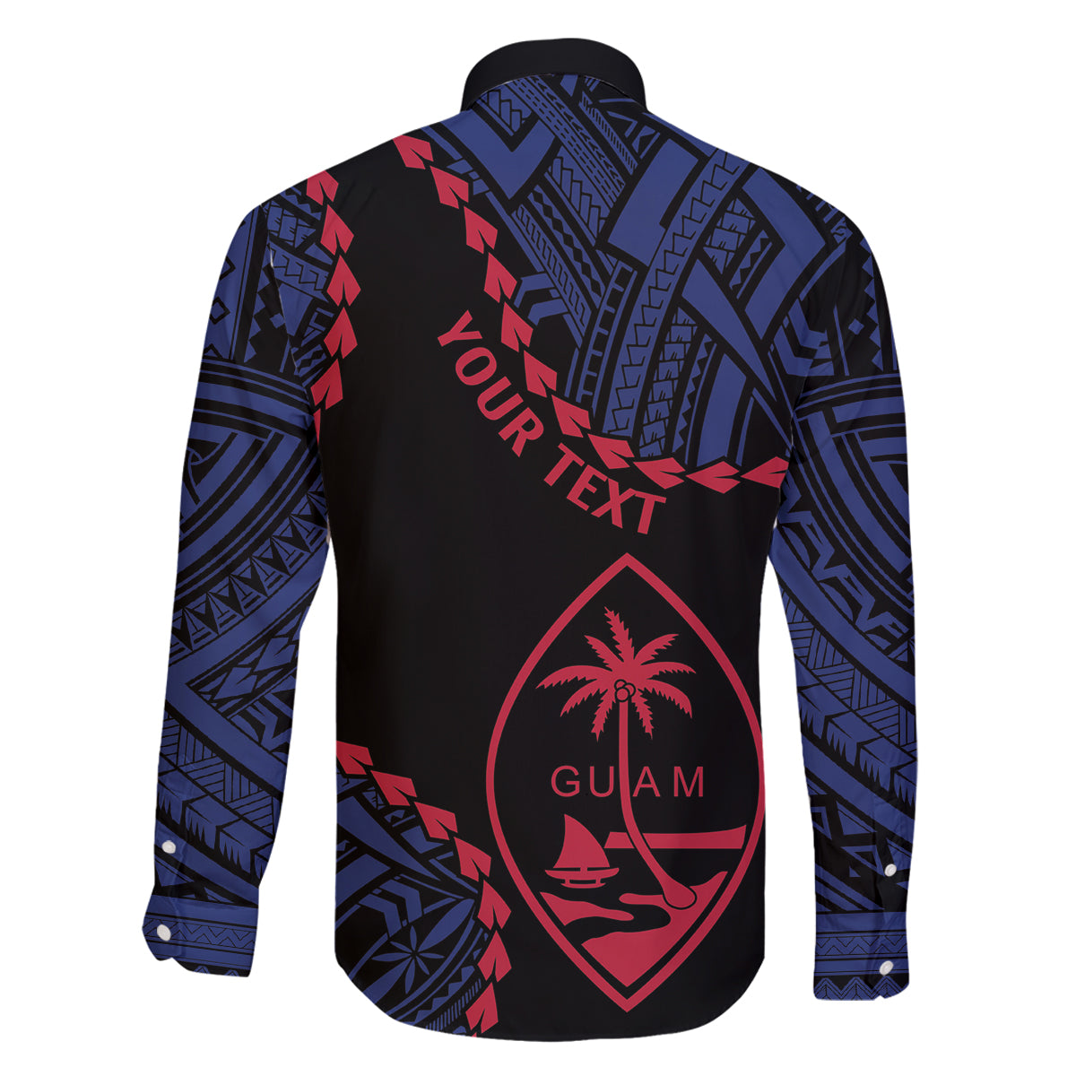Personalized Guam 80th Anniversary Liberation Day Family Matching Puletasi and Hawaiian Shirt Guahan Basic Seal LT9 - Polynesian Pride