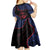 Personalized Guam 80th Anniversary Liberation Day Kid Short Sleeve Dress Guahan Basic Seal