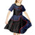 Personalized Guam 80th Anniversary Liberation Day Kid Short Sleeve Dress Guahan Basic Seal