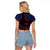 Personalized Guam 80th Anniversary Liberation Day Raglan Cropped T Shirt Guahan Basic Seal