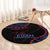 Personalized Guam 80th Anniversary Liberation Day Round Carpet Guahan Basic Seal