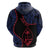 Personalized Guam 80th Anniversary Liberation Day Zip Hoodie Guahan Basic Seal
