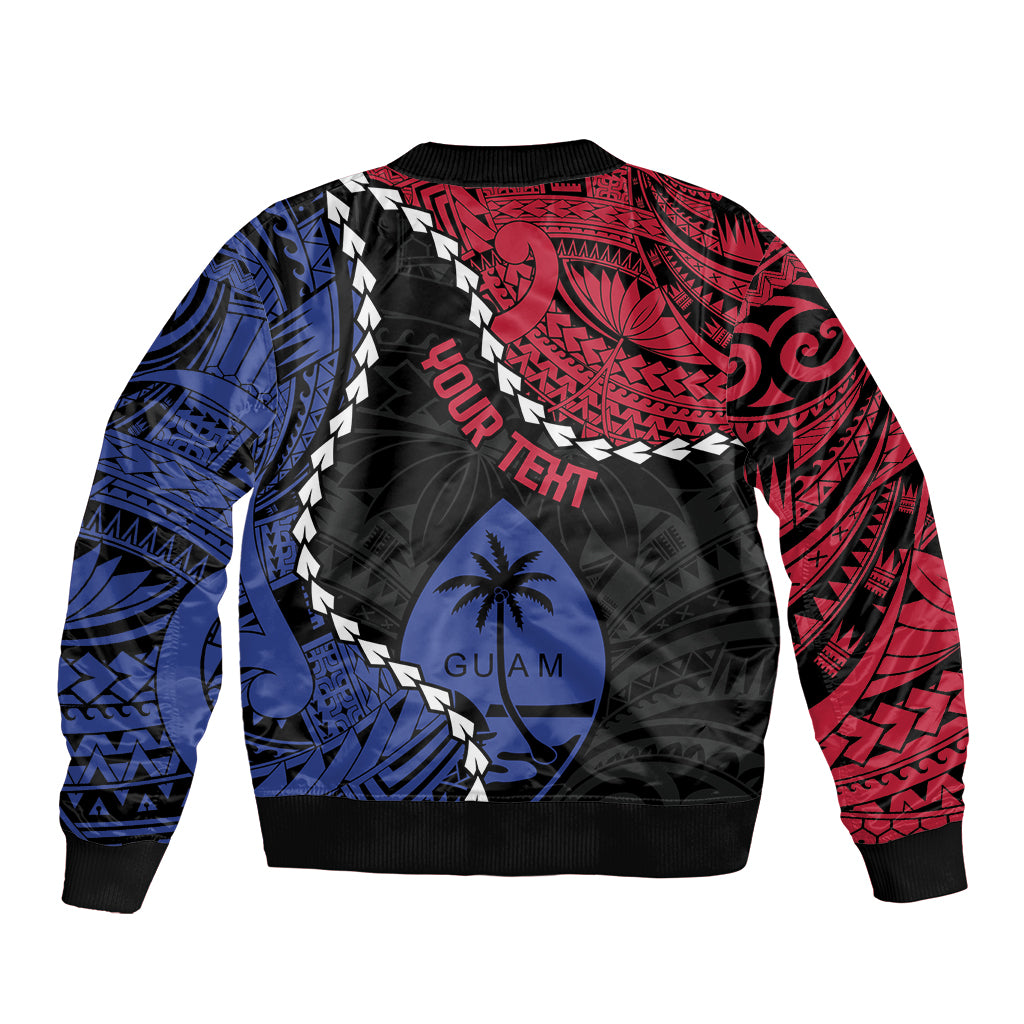 Personalized Guam 80th Anniversary Liberation Day Bomber Jacket Tano I Man Chamoru Since 1944