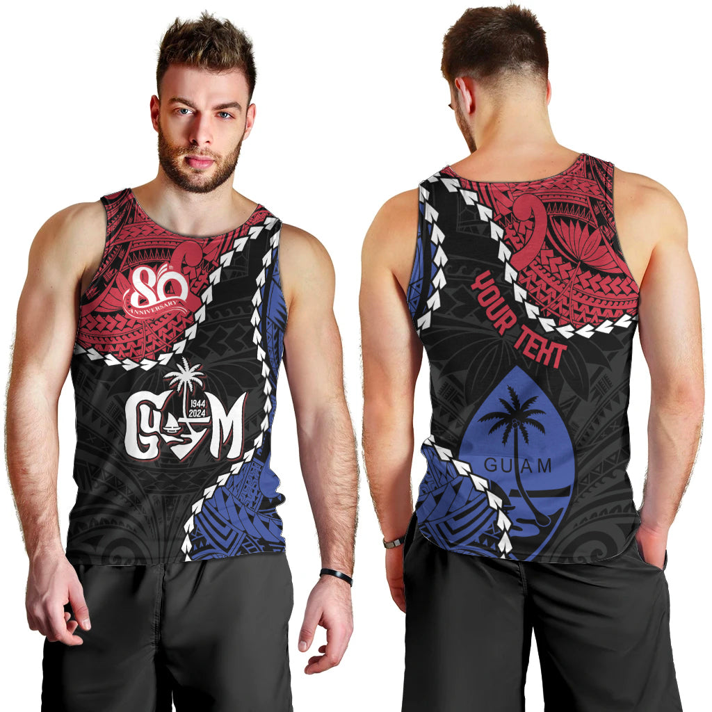 Personalized Guam 80th Anniversary Liberation Day Men Tank Top Tano I Man Chamoru Since 1944