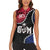 Personalized Guam 80th Anniversary Liberation Day Women Sleeveless Polo Shirt Tano I Man Chamoru Since 1944
