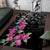 Guahan Puti Tai Nobiu Area Rug Guam Bougainvillea Flower Art