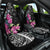 Guahan Puti Tai Nobiu Car Seat Cover Guam Bougainvillea Flower Art