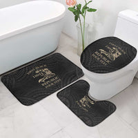 Personalized Haiti First Black Republic Bathroom Set Negre Marron With Map And Flag - Polynesian Pride