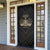 Personalized Haiti First Black Republic Door Cover Negre Marron With Map And Flag - Polynesian Pride