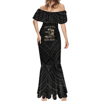 Personalized Haiti First Black Republic Mermaid Dress Negre Marron With Map And Flag