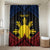 Personalized Philippines Bathroom Set Polynesian Tribal Tattoo with Filipino Flag Motif - Polynesian Pride