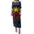 Personalized Philippines Family Matching Puletasi and Hawaiian Shirt Polynesian Tribal Tattoo with Filipino Flag Motif