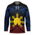 Personalized Philippines Hockey Jersey Polynesian Tribal Tattoo with Filipino Flag Motif - Polynesian Pride