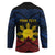 Personalized Philippines Hockey Jersey Polynesian Tribal Tattoo with Filipino Flag Motif - Polynesian Pride