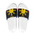Personalized Philippines Slide Sandals Polynesian Tribal Tattoo with Filipino Flag Motif - Polynesian Pride
