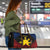 Personalized Philippines Travel Bag Polynesian Tribal Tattoo with Filipino Flag Motif - Polynesian Pride