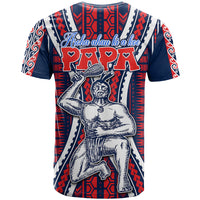 Aotearoa Fathers Day Gift For Dad T Shirt Arohaau Ki A Koe Papa Maori Style Pattern LT9 - Polynesian Pride